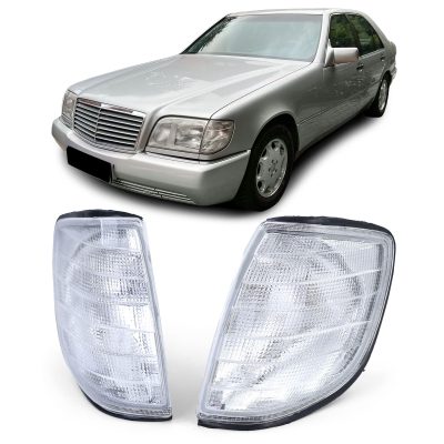 Frecce Bianche Set Sinistro Destro per Mercedes Classe S W140 1991-1998
