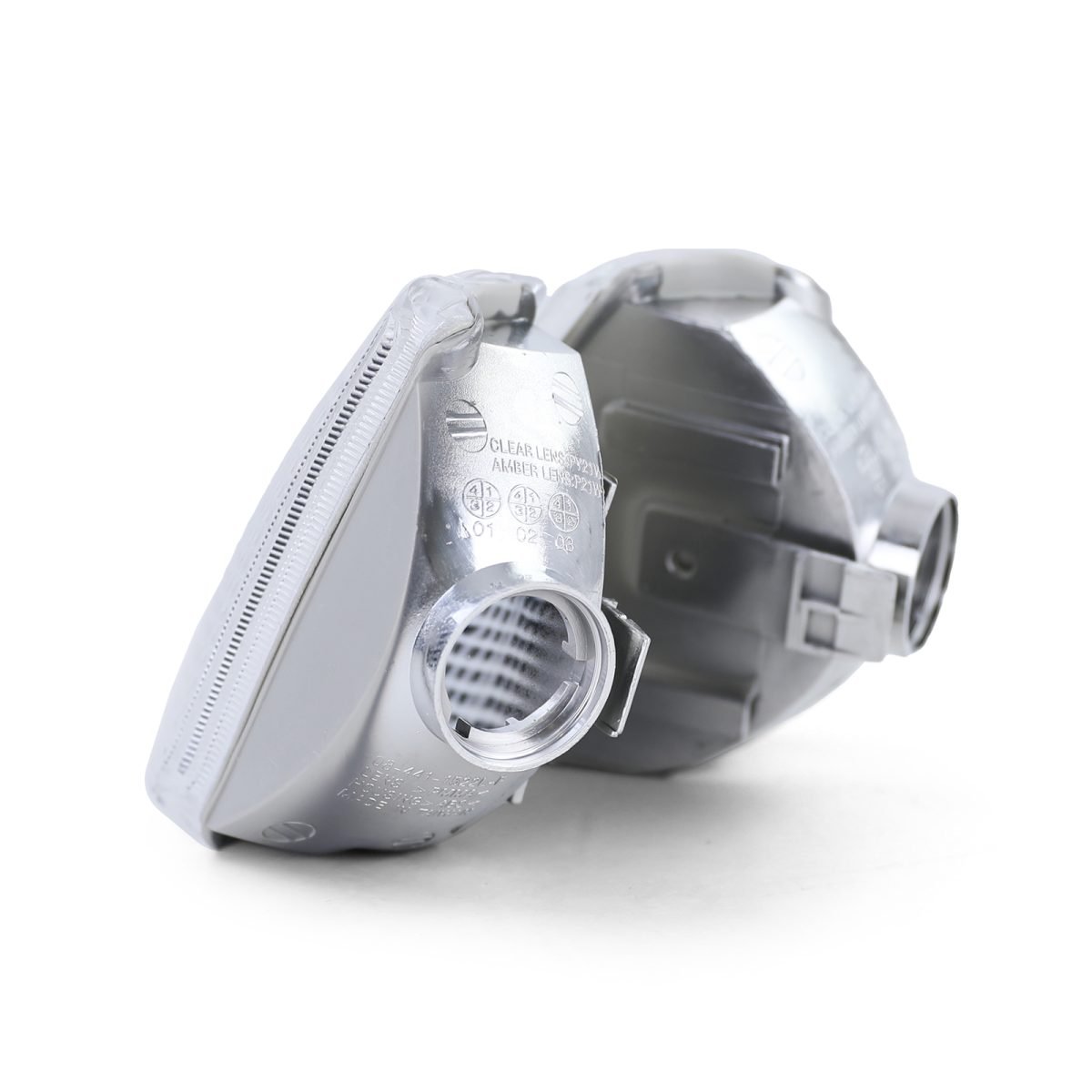 Frecce Bianche 1 Paio per Volkswagen Polo Tipo 86C 1990-1994, Omologate E