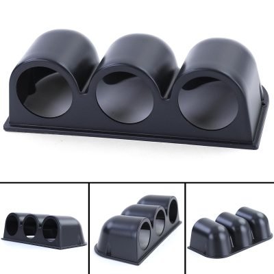 Supporto per 3 Strumenti Aggiuntivi 52mm Nero Opaco Universale