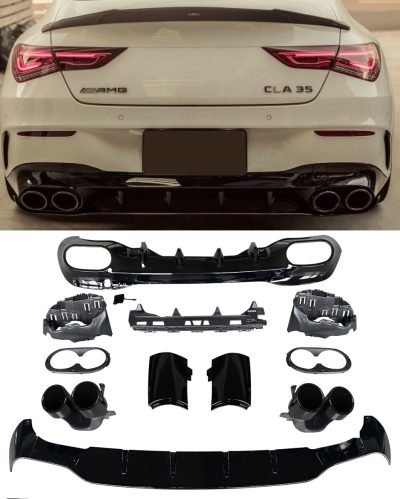 Diffusore Posteriore per Mercedes-Benz C118 Cla-klasse W118 2019-2023
