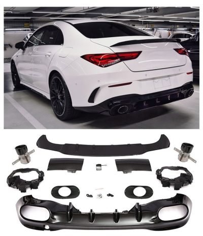 Diffusore Posteriore per Mercedes-Benz C118 Cla-klasse W118 2019-2023