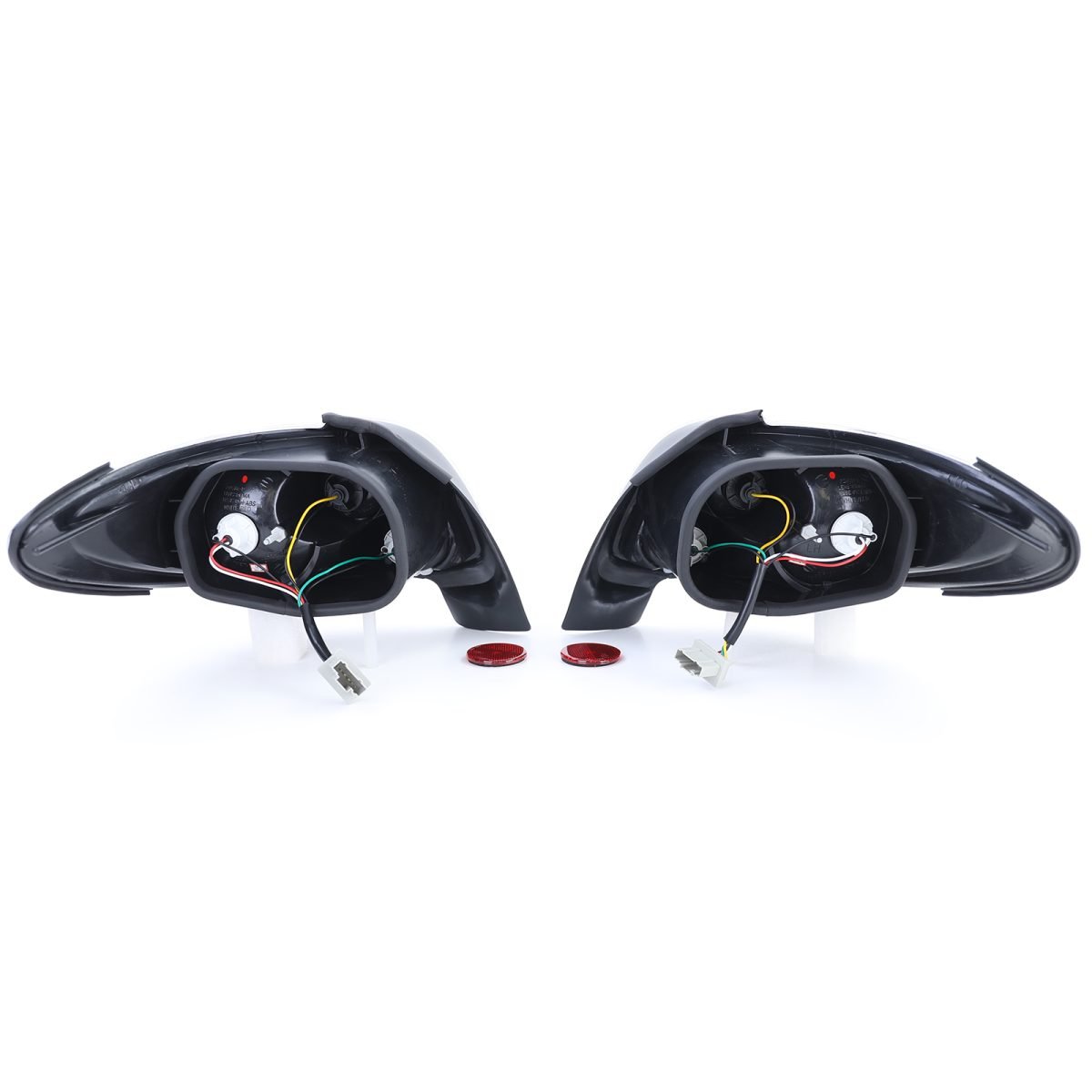Fanali Posteriori in Design Cromato per Peugeot 206 CC Coupé Cabrio 2000-2007