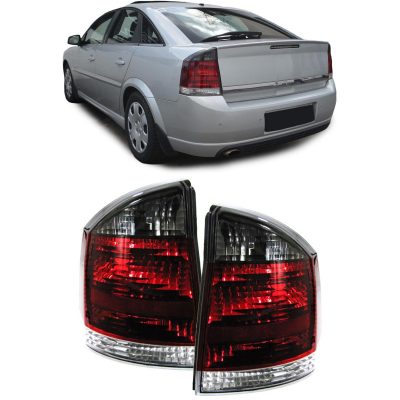 Fanali Posteriori Set Rosso Nero per Opel Vectra C Berlina 2002-2008