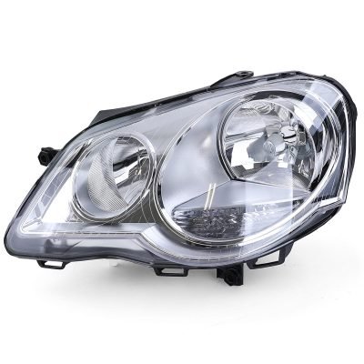 Fari H7 H1 con Motore LWR Sinistro per Volkswagen Polo 9N3 (2005-2009)