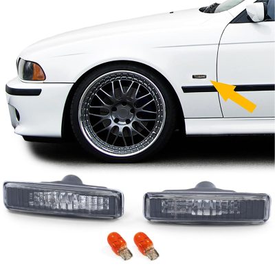Frecce Nere Fumé per BMW Serie 5 E39 Berlina Touring 1995-2003, Omologate