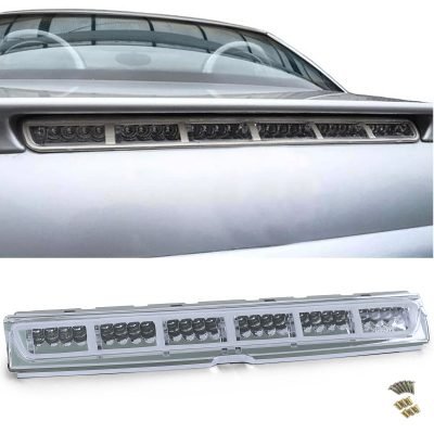3. Luce Freno Vetro Trasparente Cromato per Mercedes SLK R170 (1996-2004)