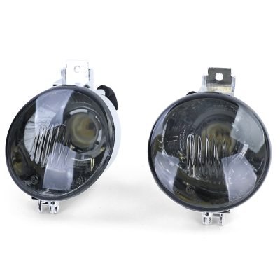 Frecce Vetro Trasparente Nere Fumé per Volkswagen Lupo 1998-2005, Lato Destro