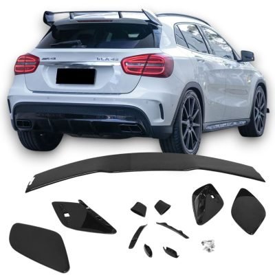 Spoiler Tetto Alettone Posteriore Nero per Mercedes Gla-Classe X156 2013-2020