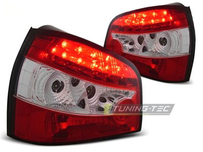 LED Fanali Posteriori Rosso Bianco per Audi A3 (09.96-08.00) Fanali Posteriori