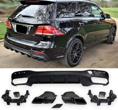 Diffusore Posteriore per Mercedes-Benz Gle-klasse W166 2015-2019