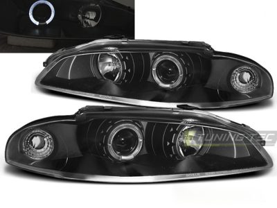 Mitsubishi Eclipse 97-12.98 Fanali Angel Eyes Neri Universali