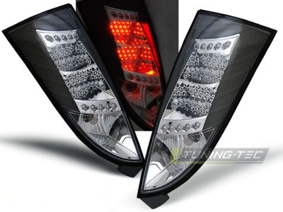 Ford Focus MK1 10.98-10.04 Nero LED Fari Anteriori a LED Scuri 2 Pezzi
