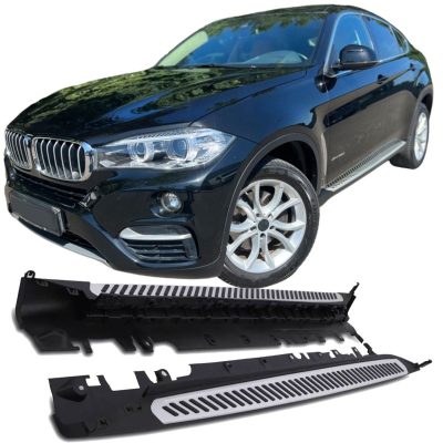 Pedane Laterali in Alluminio per BMW X6 F16 2014-2019