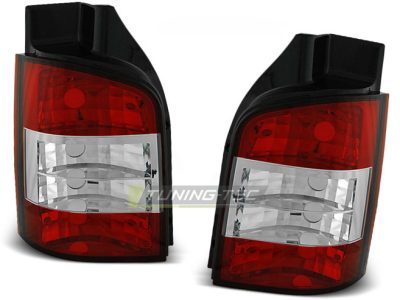 Fanali Posteriori Rosso Bianco per Volkswagen T5 (anni 2004-2009) - Fanali