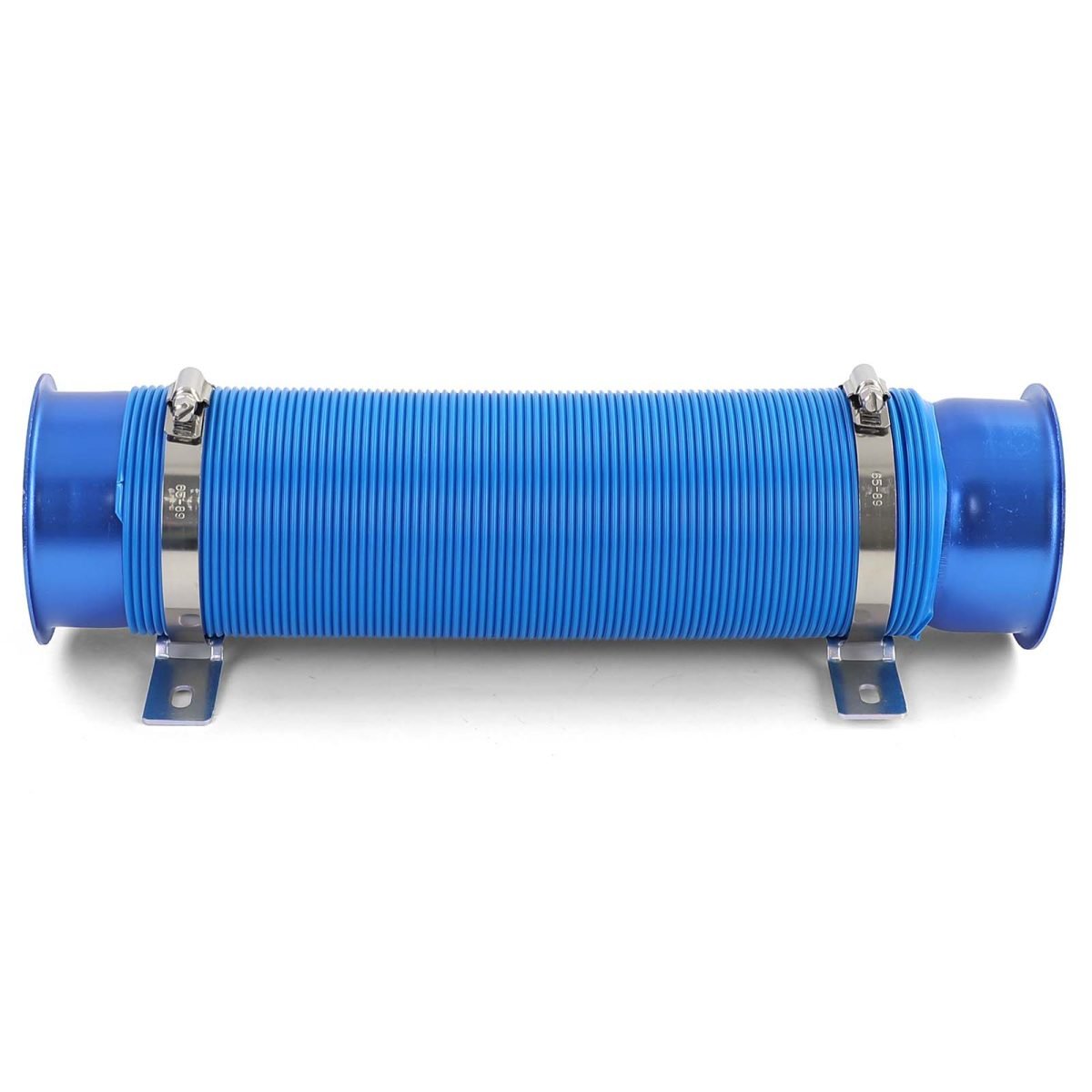 Aspirazione Aria Fredda Kit Blu Universal Filtro Sportivo Tuning Flex Schlauch