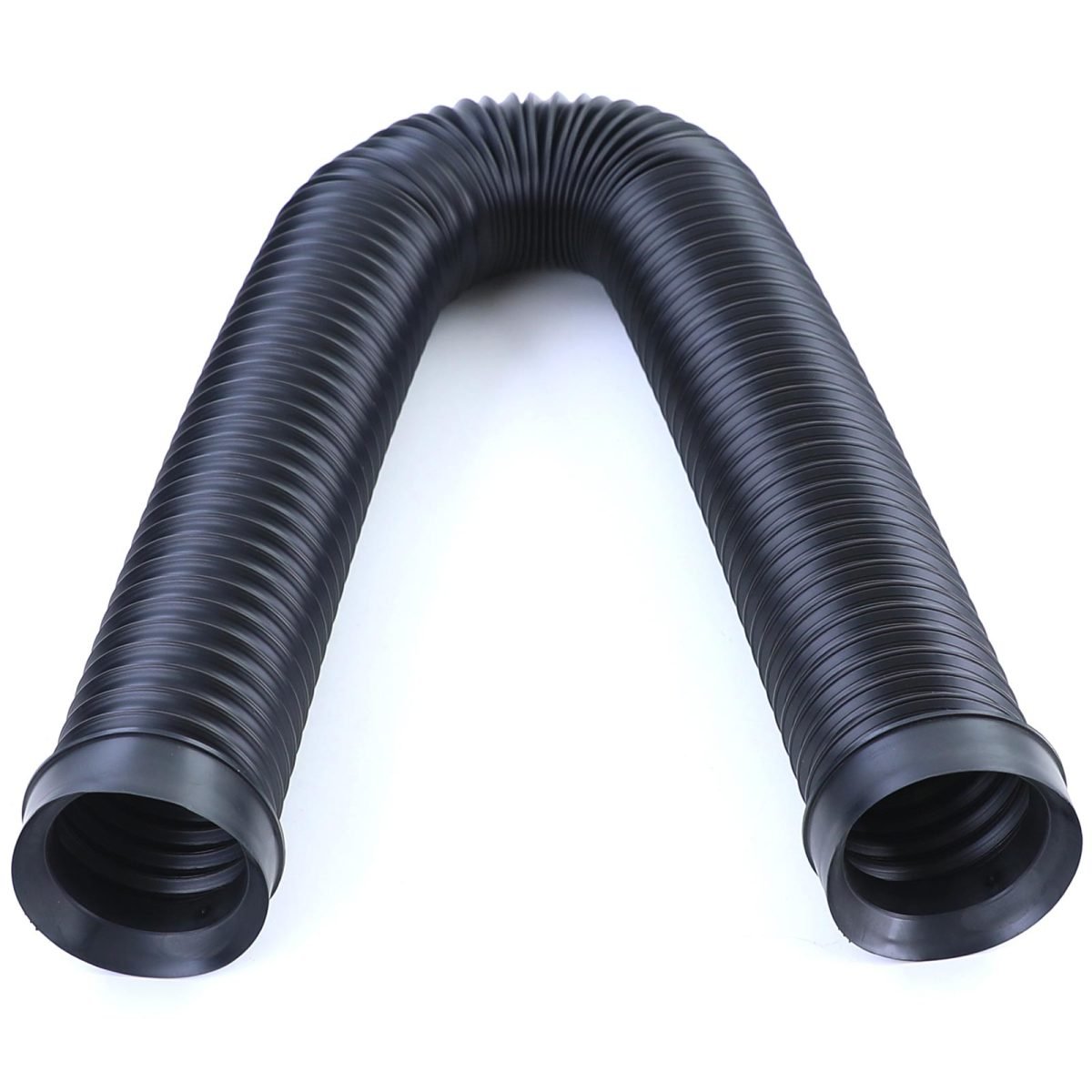 Set Tubo di Aspirazione Universale 75mm Diretta 35–105cm Nero Tuning