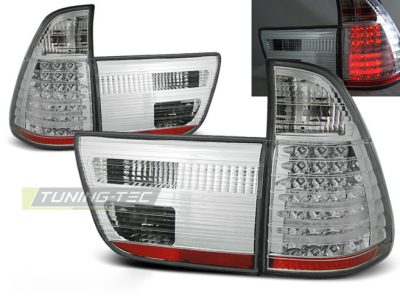 LED Fanali Posteriori Cromato per BMW X5 E53 (09.99-10.03) Fanali Posteriori
