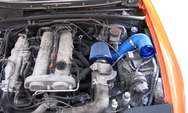 Kit di Aspirazione Fredda con Filtro Sportivo Blu per Universale