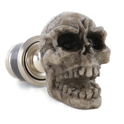 Accendino Totenkopf Skull Nero Eyes Ø 22mm Universale per Auto con Attacco 22mm