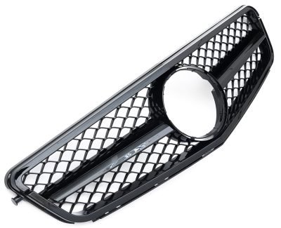 Griglia per Mercedes-Benz C204 Nero Lucido W204 2007-2014