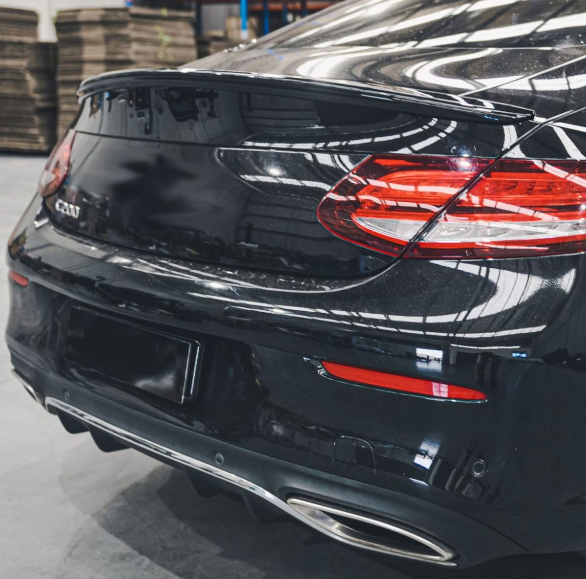 Spoiler Posteriore per Mercedes-Benz Classe C C205 2014-2021