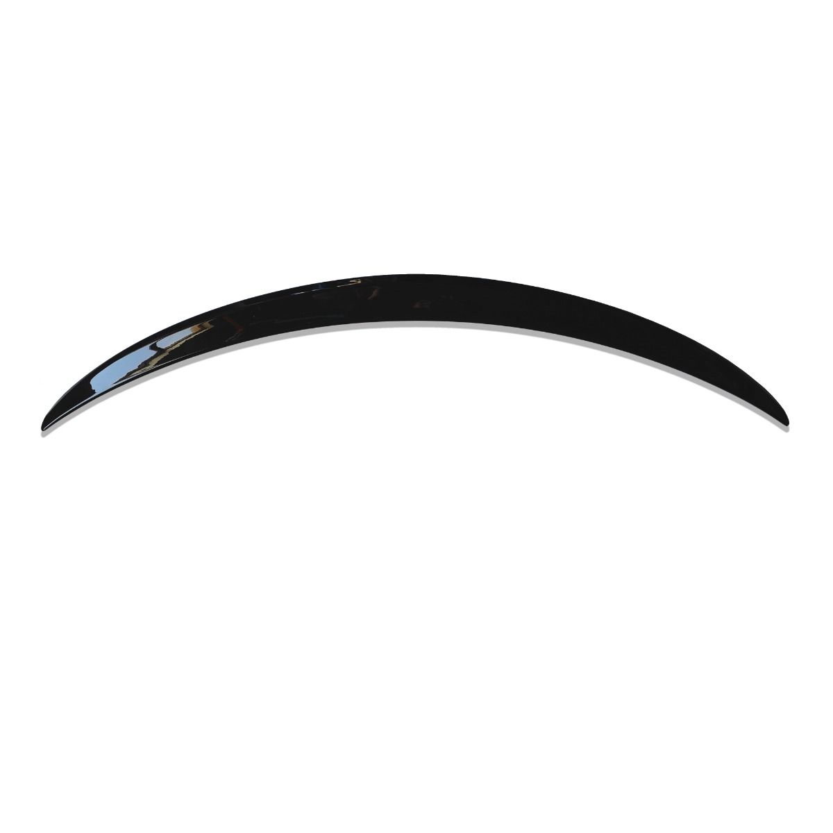 Spoiler Posteriore Nero Glans per Mercedes Classe C W205 2014-2021