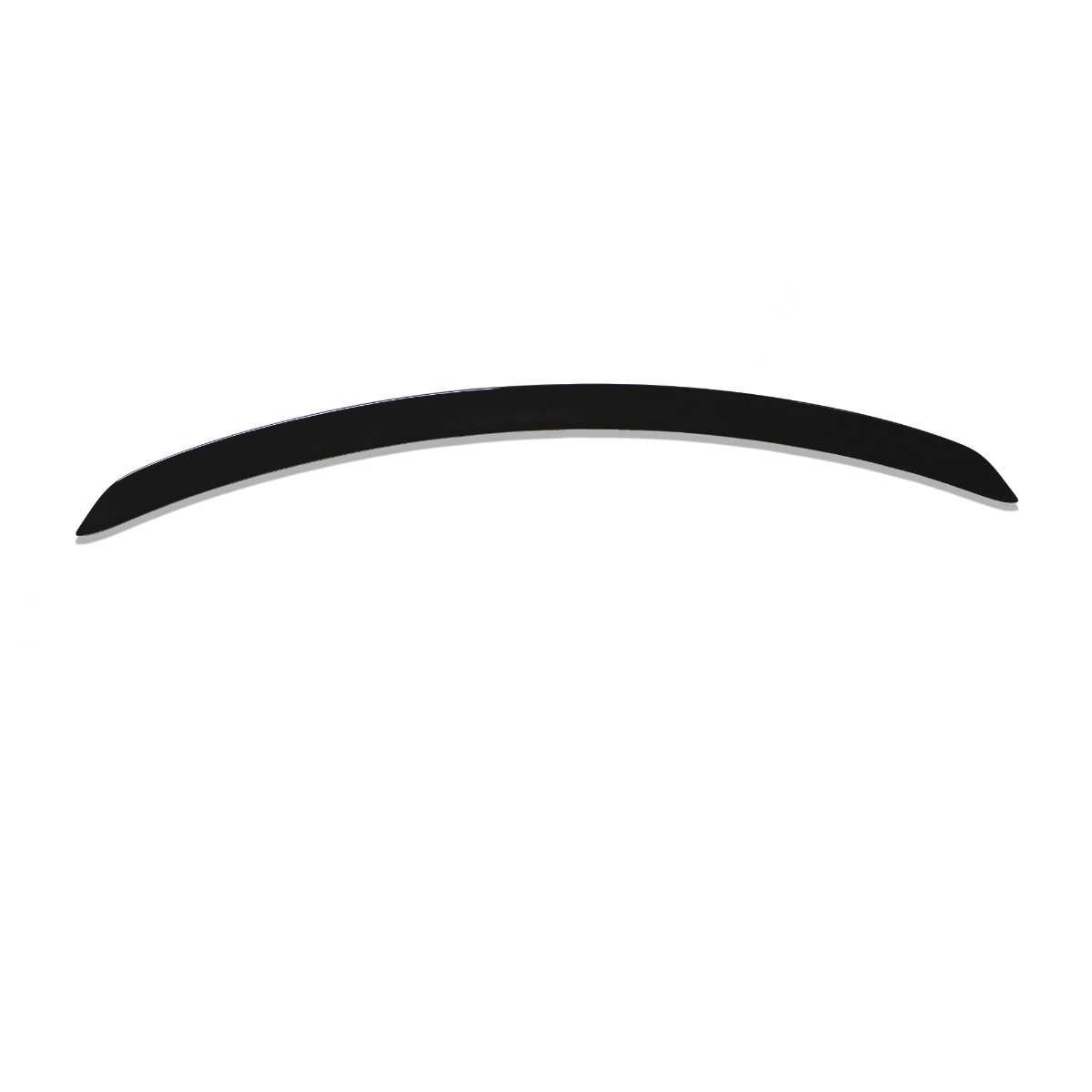 Spoiler Posteriore Nero Glans per Mercedes Classe E W213 2017-2023
