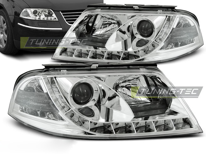 Fari Daylight Cromato per Volkswagen Passat 3BG (09.00-03.05)