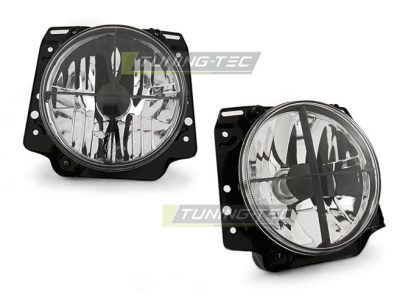 Fari Cromato per Volkswagen GOLF II (83-91) - Fanali Anteriori Lucidi