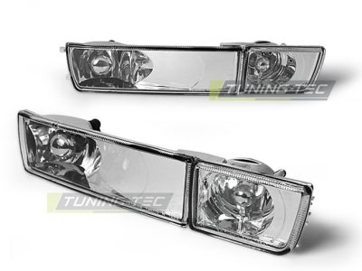 Faro Anteriore con Fendinebbia Cromo per Volkswagen Golf 3 / Vento