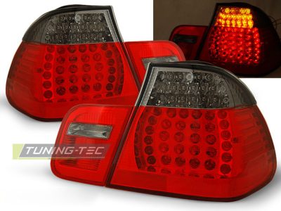 LED Fanali Posteriori Rosso Fumé per BMW E46 Berlina (05.98-08.01) Fanali