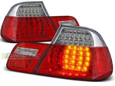 LED Fanali Posteriori Rosso Bianco per BMW E46 Coupé (anni 99-03) Fanali