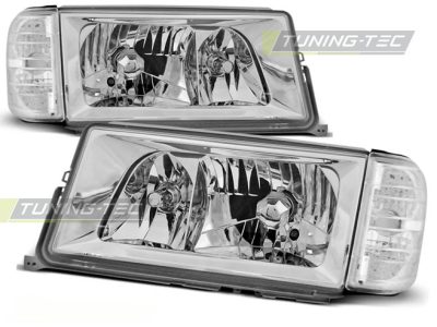 Fari Cromato per Mercedes W201/190 (12.82-05.93) - Fanali Anteriori