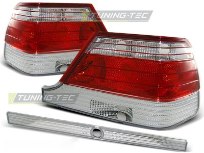 Fanali Posteriori Rosso Bianco per Mercedes W140 (95-10.98) - Fanali Posteriori