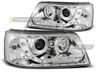 Fari Daylight Cromato per Volkswagen T5 (04.03-08.09) - Fanali Anteriori