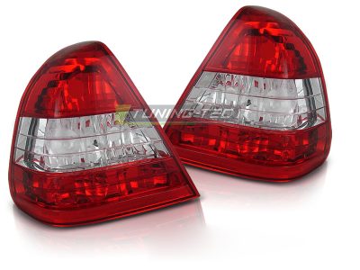Fanali Posteriori Rosso Bianco per Mercedes W202 C-Klasa (06.93-06.00) Fanali