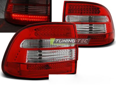 LED Fanali Posteriori Rosso Bianco per Porsche Cayenne (2002-2006) Fanali