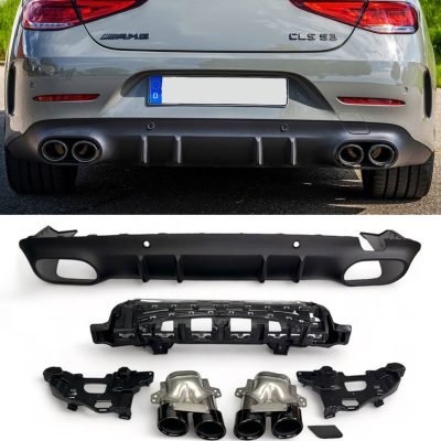 Diffusore Posteriore per Mercedes-Benz C257 CLS X257 2018-2023