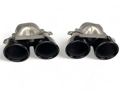 1X Set Terminali di Scarico 25751 Universali per Auto