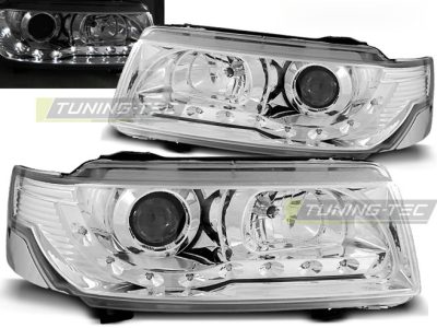 Fari Daylight Cromato per Volkswagen Passat B4 (11.93-05.97) Fanali