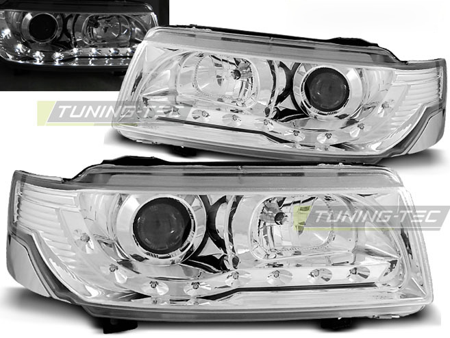 Fari Daylight Cromato per Volkswagen Passat B4 (11.93-05.97) Fanali