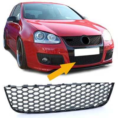 Griglia Nido d'Ape Paraurti Anteriore per Volkswagen Golf 5 GTI 04-09