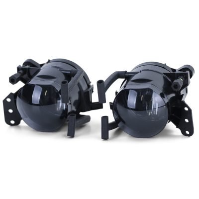 Fendinebbia Vetro Trasparente HB4 Neri Fumé Coppia per BMW E60 E61 03-07
