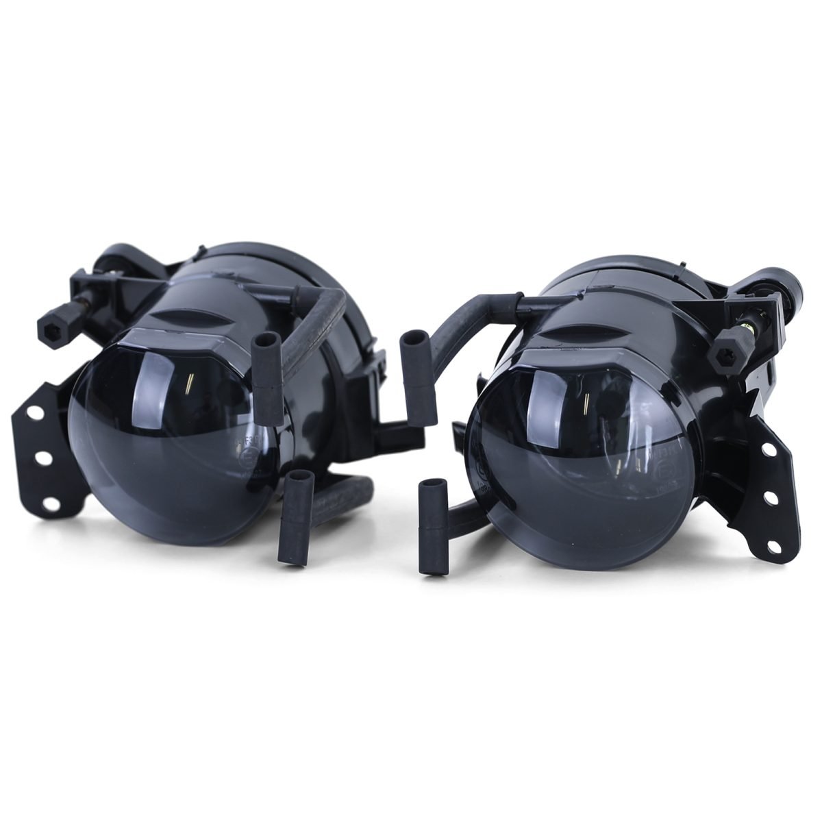 Fendinebbia Vetro Trasparente HB4 Neri Fumé Coppia per BMW E60 E61 03-07