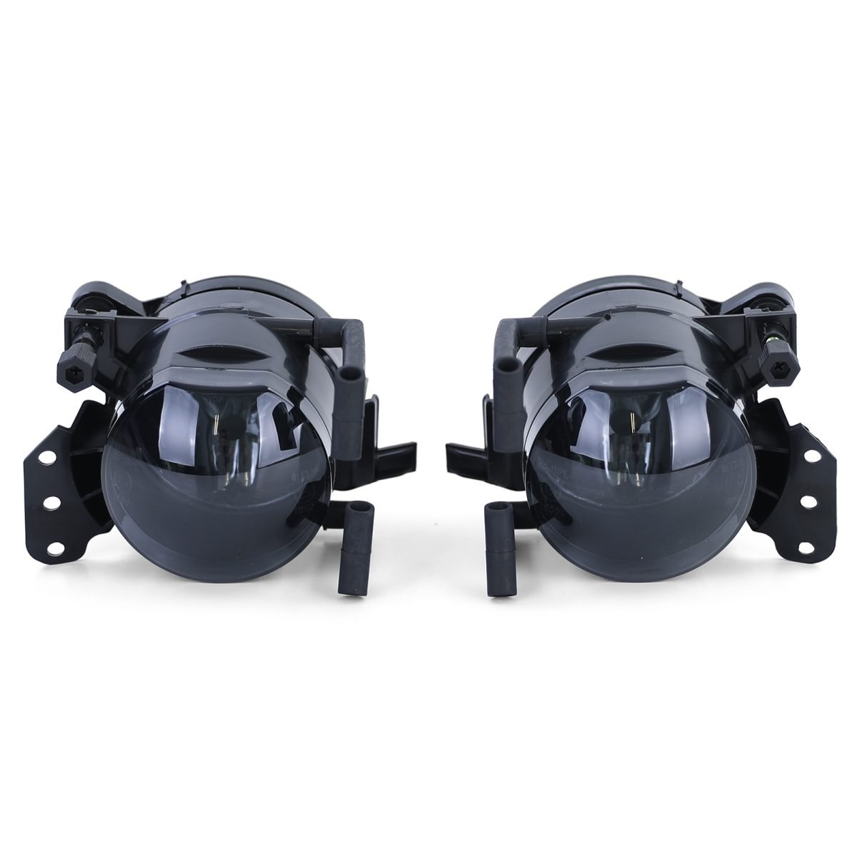 Fendinebbia Vetro Trasparente HB4 Neri Fumé Coppia per BMW E60 E61 03-07