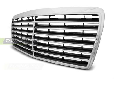 Griglia Cromato per Mercedes W124 Classe E (05.93-06.95) - Griglia Sportiva