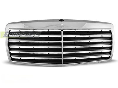 Griglia Cromato per Mercedes-Benz W201 190 (1982-1993) - Griglia Sportiva