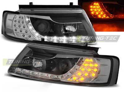 Fari Daylight Nero per Volkswagen Passat B5 (11.96-08.00) Fanali