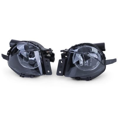 Fendinebbia Vetro Trasparente Nero Set per BMW Serie 3 E90 E91 2005-2008