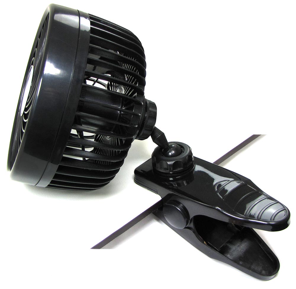 12Volt Ventilatore per Auto 15cm con Klemmfuss per Universale